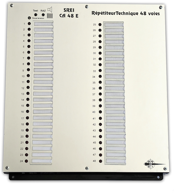 Coffret répétiteur d'alarmes techniques CA48E