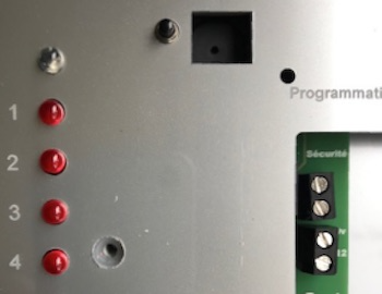 Programmation des alarmes