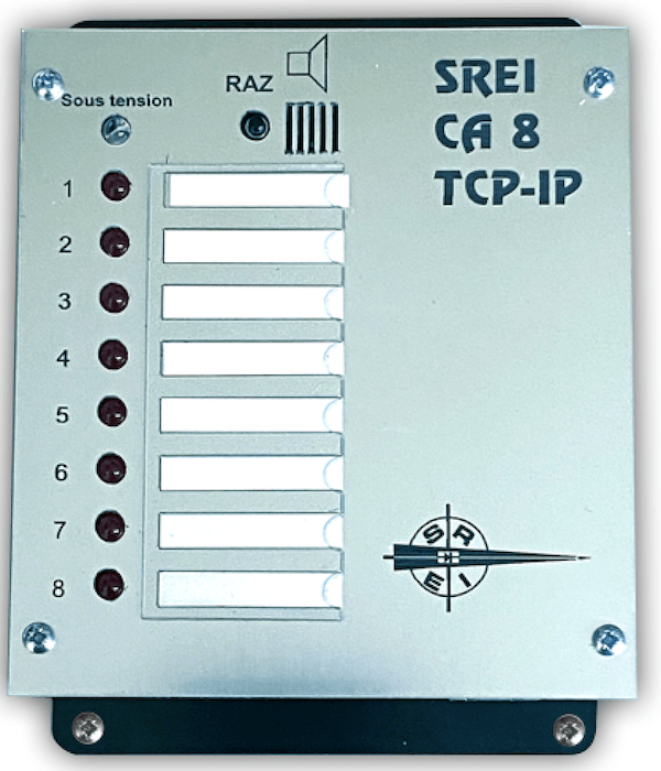 Coffret CA8 8 alarmes TCP/IP